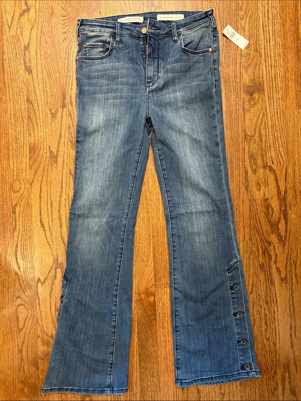 Anthropologie Pilcro and the Letterpress High-Rise Bootcut Jeans